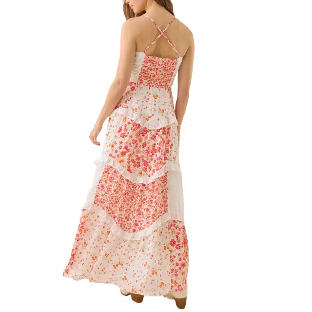 ALTAR'D STATE Adernlia Floral Maxi Dress