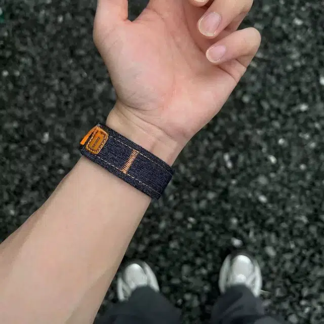 卫欣 华为荣耀适用 手表表带 帆布材质 耐用帆布表带男女通用