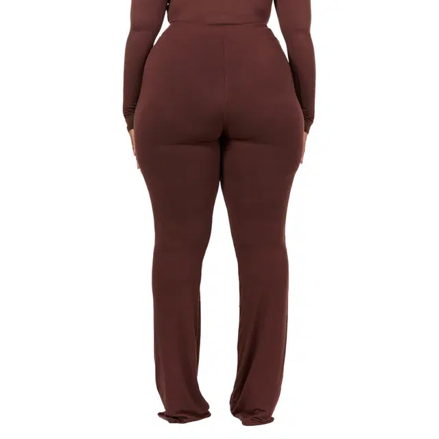 NAKED WARDROBE NW High Waist Bootcut Pants Curve NW