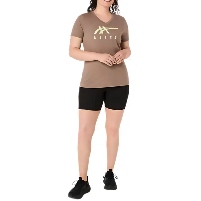 Asics x Better Cotton STRIPES V-NECK T