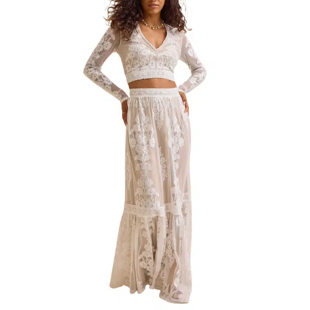 ALTAR'D STATE Arissa Embroidered Top