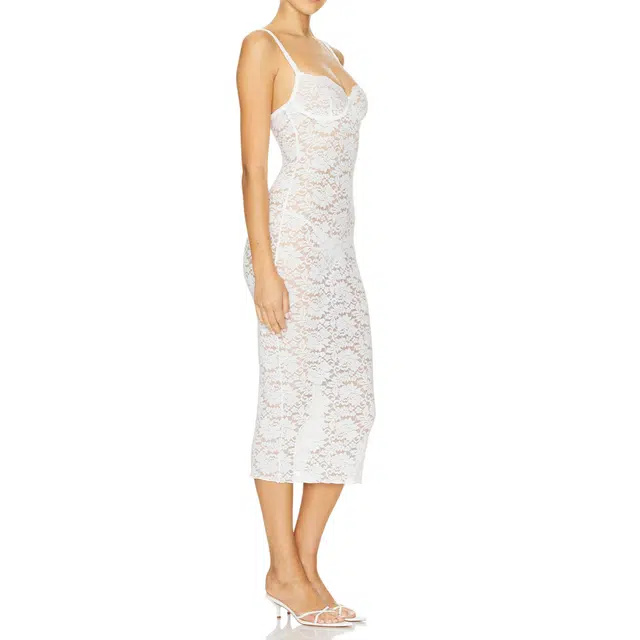 SUPERDOWN Sheer Dress Nada