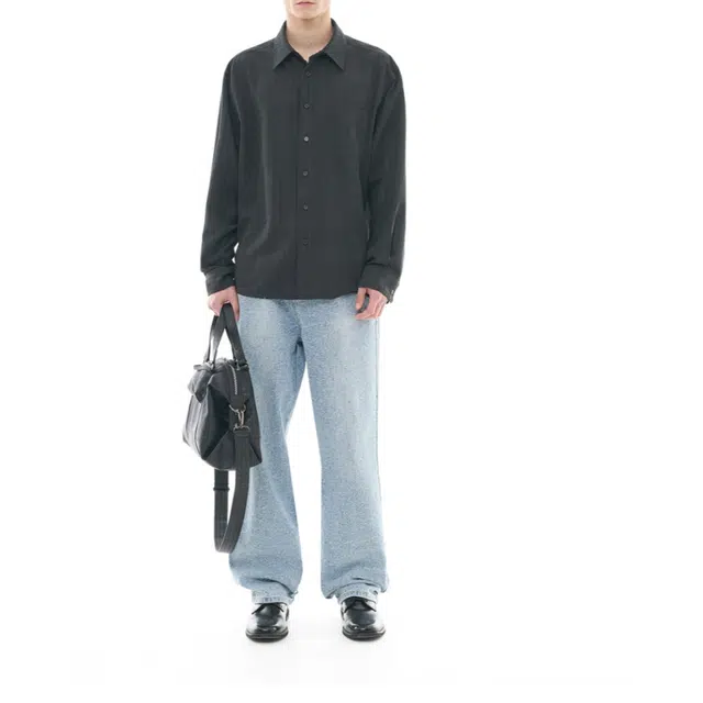 BESLOW RELAXED STRIPE SHIRT