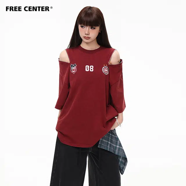 FREE CENTER tee T