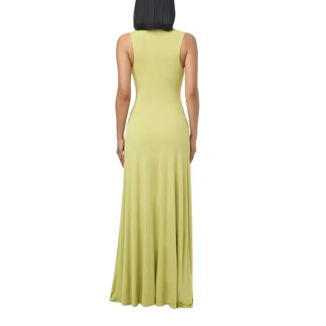 NAKED WARDROBE Smooth Sleeveless A-Line Maxi Dress