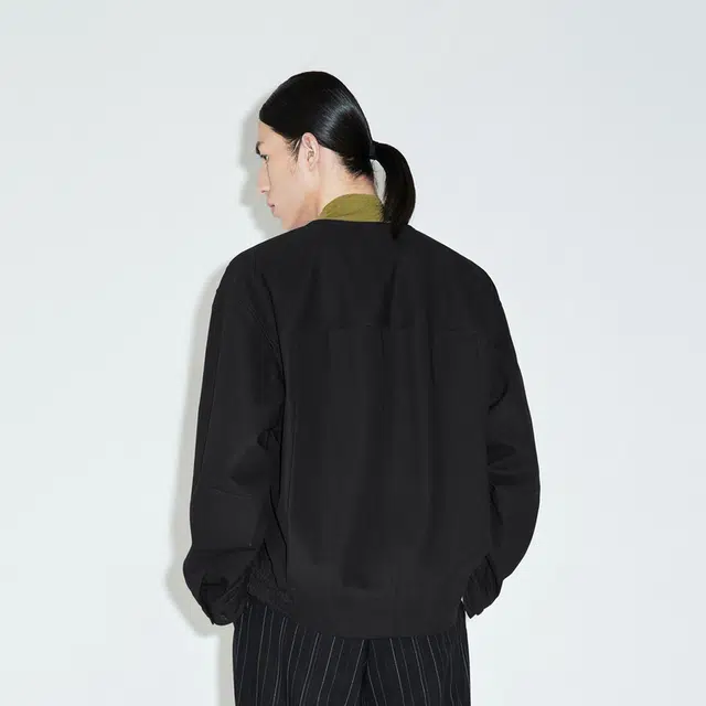 速写 纯色短款宽松大口袋夹克外套 男女同款