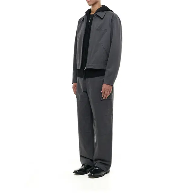 BESLOW COTTON TWILL CARGO PANTS