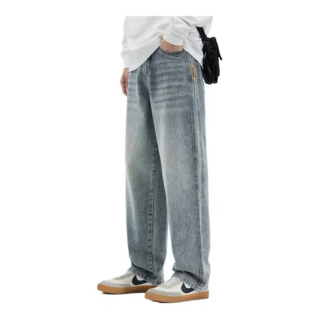 金盾 春秋季百搭时尚简约牛仔裤 男款