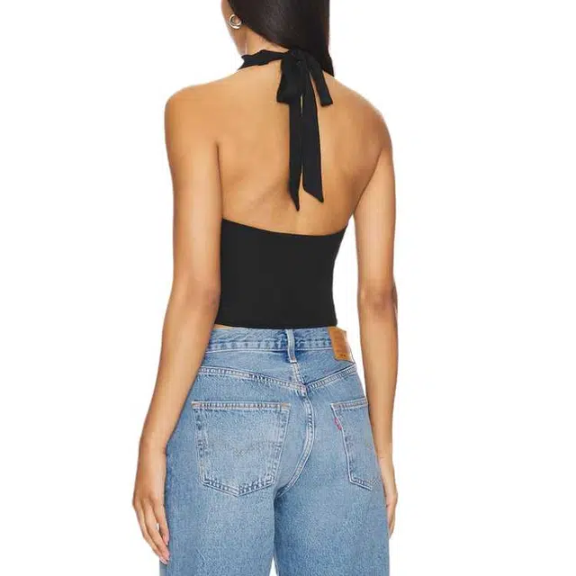 SUPERDOWN Jessalyn Halter Top