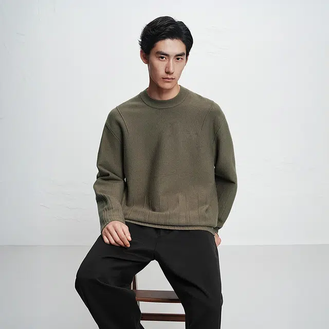 PEACEBIRD MEN Pullover Sweater