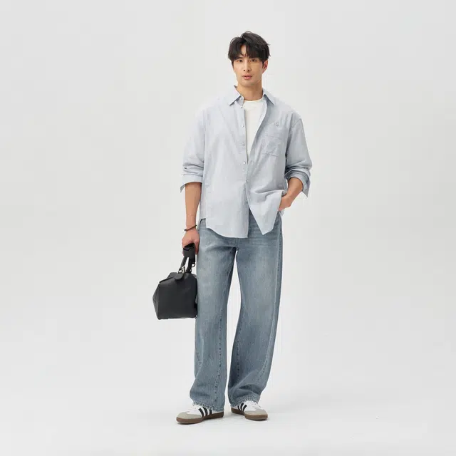 LEZORA Organic poplin