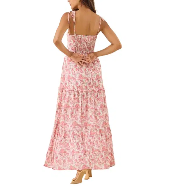 ALTAR'D STATE Sleeveless Floral Maxi Dress