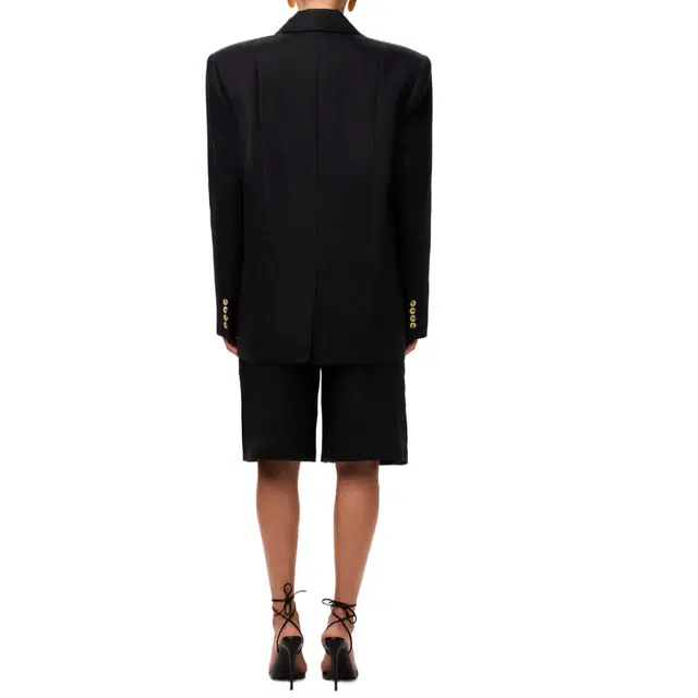 NAKED WARDROBE Linen Suited Blazer