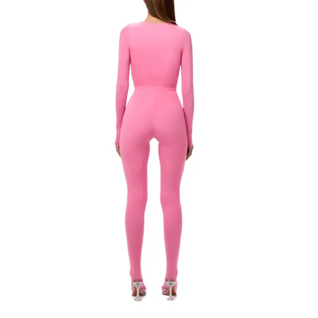 NAKED WARDROBE Closed Toe Legging Naked