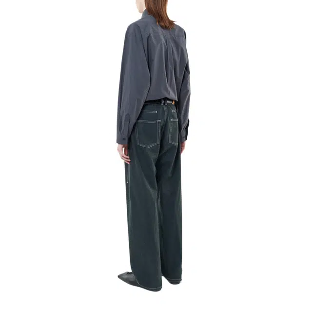 BESLOW SEAMLESS STITCHED JEAN