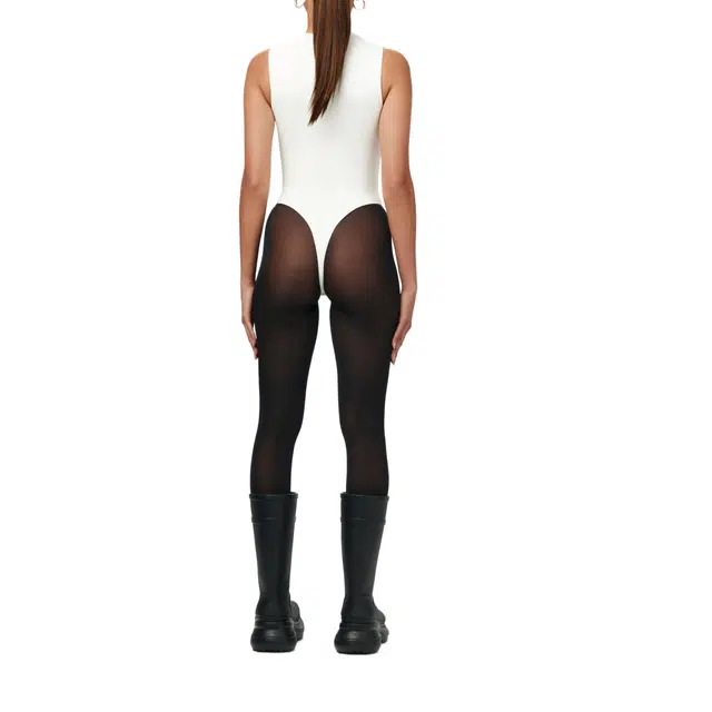 NAKED WARDROBE Sleeveless Sculpt Bodysuit NW