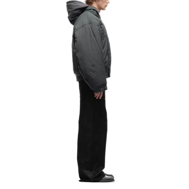 NOFAITH STUDIOS FENCING WAFFLE BOMBER JACKET