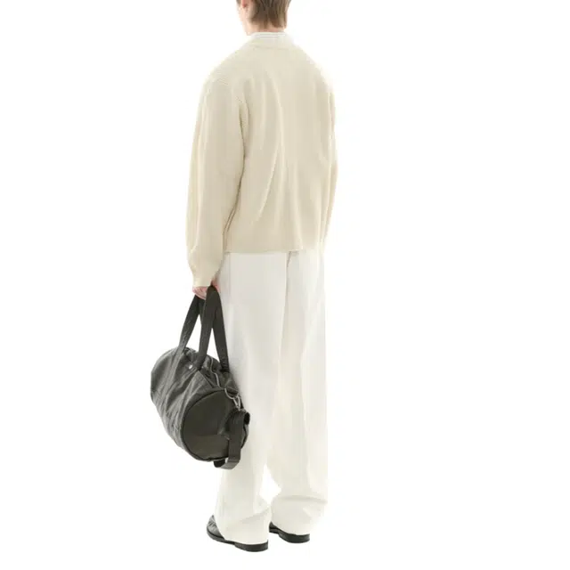 BESLOW CREW NECK SHORT CARDIGAN