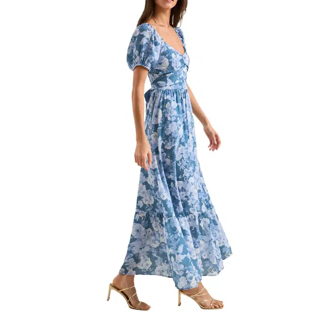 ALTAR'D STATE Floral Maxi Dress Clarey