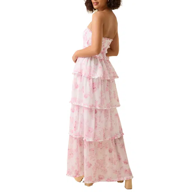 ALTAR'D STATE Marie Floral Maxi Dress