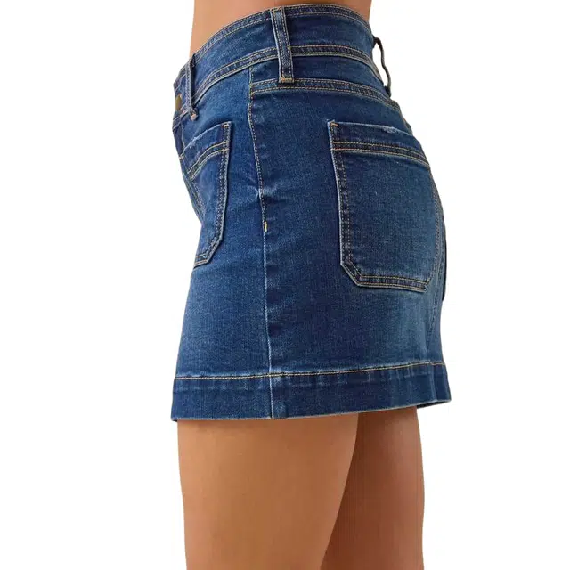 ALTAR'D STATE Mini Skirt Brynn Denim