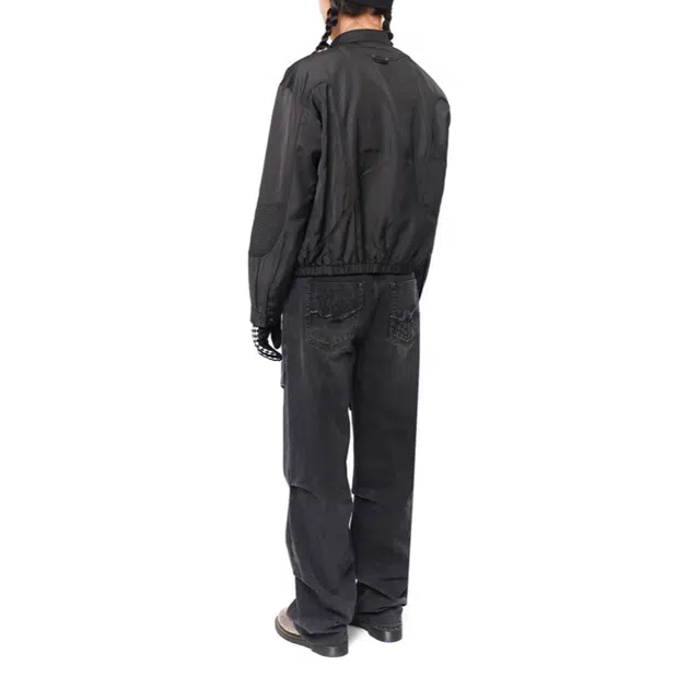 BESLOW TWO WAY NYLON RACING SHORT JACKET
