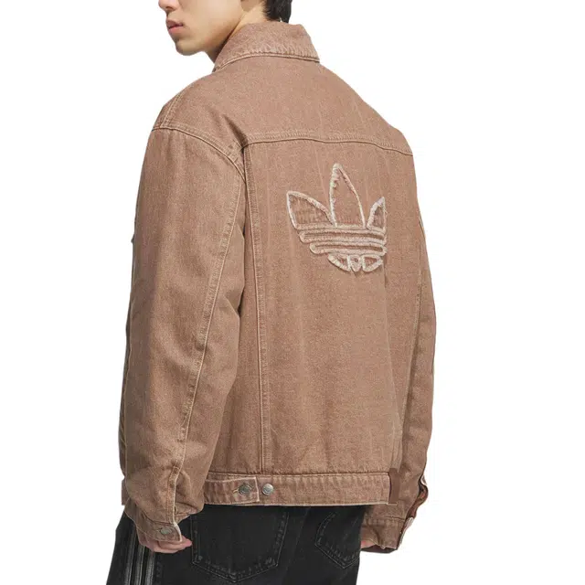 adidas originals WASHED DENIM PADDED JACKET ORIGINALS
