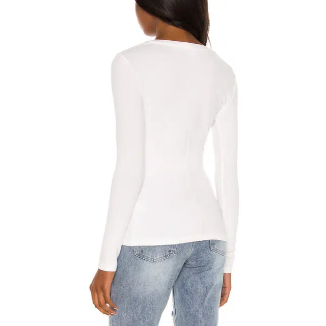 SUPERDOWN Sasha Button Top