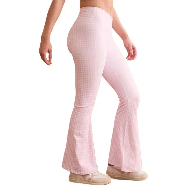 ALTAR'D STATE Gingham Flare Legging Step Up