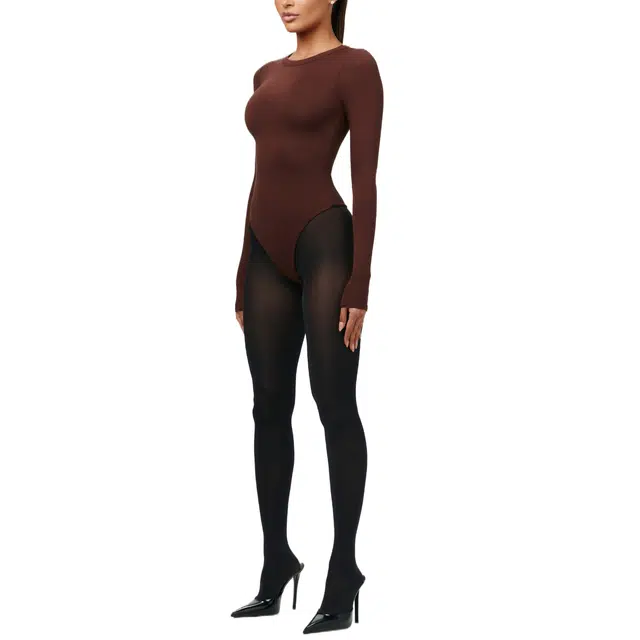 NAKED WARDROBE NW Sculpt Crewneck Bodysuit