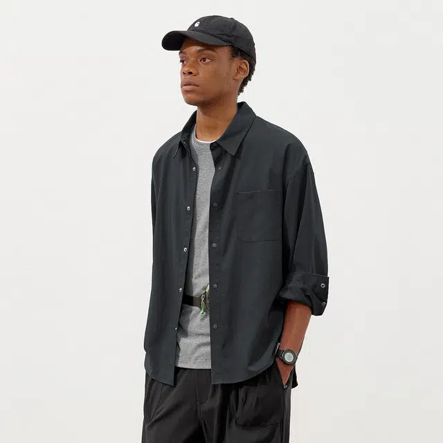 714STREET Classic Long Sleeve Shirt