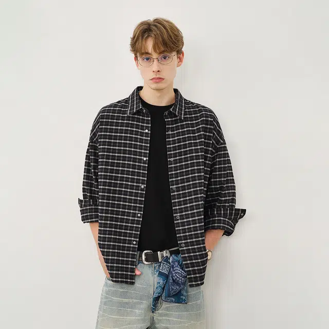 714STREET Vintage Plaid Shirt
