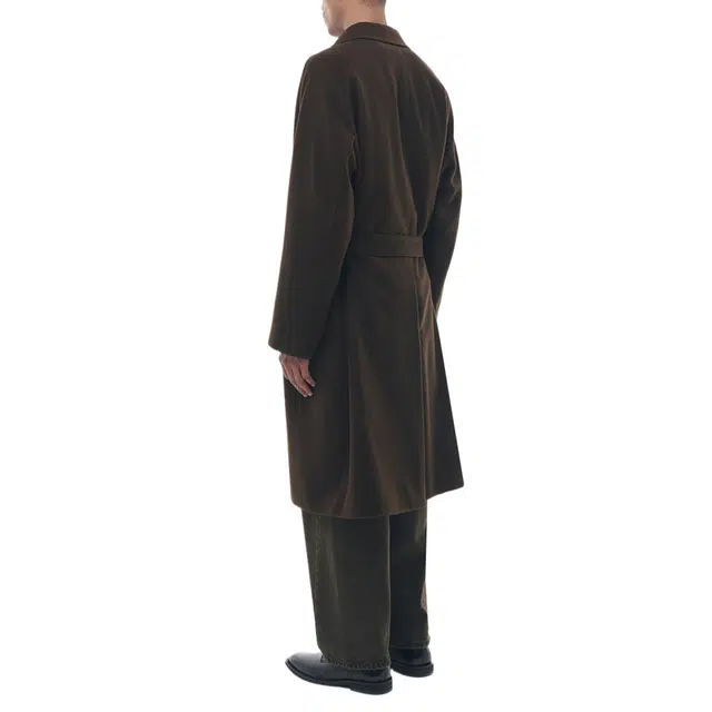 BESLOW CASHMERE SINGLE ROBE COAT