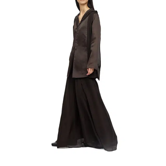 RUOHAN AW25 ESESPRESSO PARASOL SKIRT