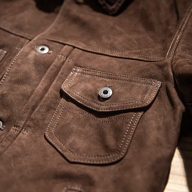 特叔 简约百搭潮流舒适长袖皮衣 男女同款