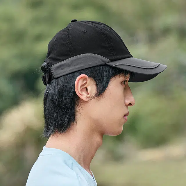 特步 户外运动潮流百搭 涤纶 棒球帽 男女同款情侣款