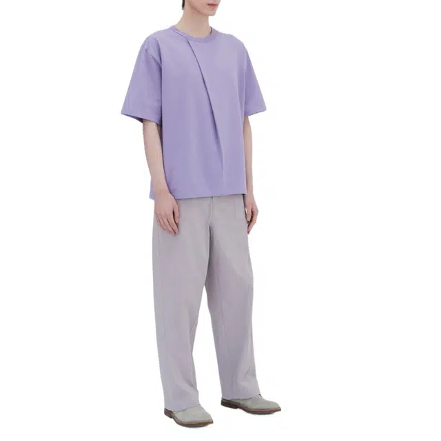 BESLOW OVERSIZED TUCK T-SHIRT T