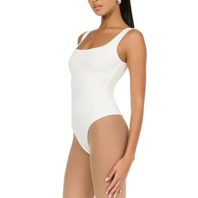 NAKED WARDROBE Sculpt Tank Scoop Bodysuit NW