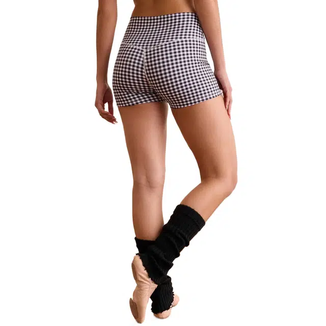 ALTAR'D STATE Step Up Gingham Bike Shorts