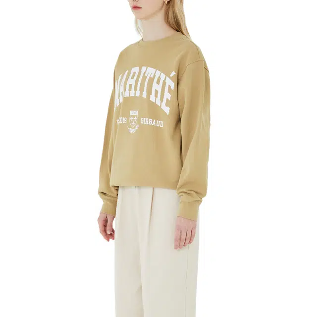MARITHE FRANCOIS GIRBAUD FW21 COLLEGE SWEATSHIRT MARITHE