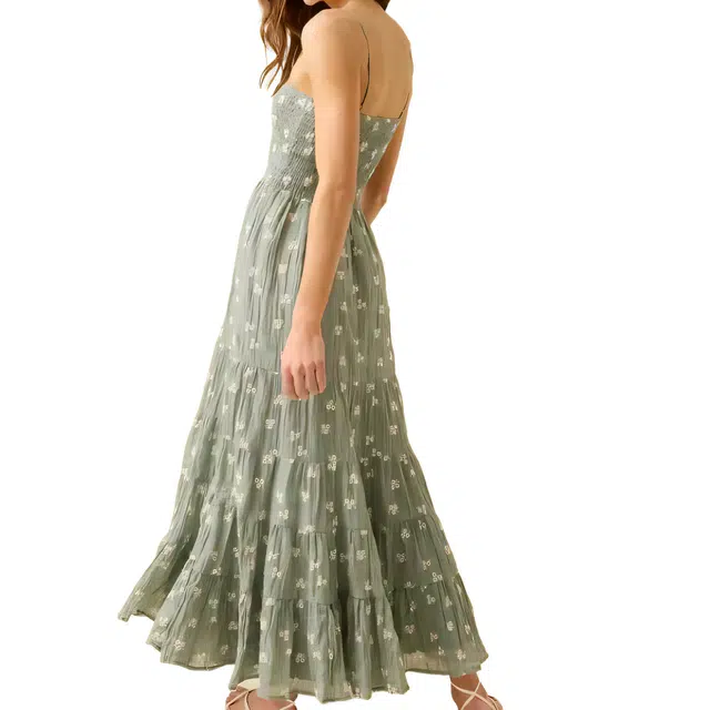 ALTAR'D STATE BaylorEmbroideredMaxiDress