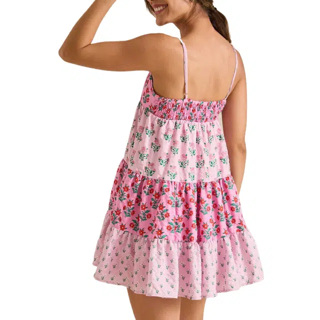 ALTAR'D STATE Nevaeh Floral Mini Dress
