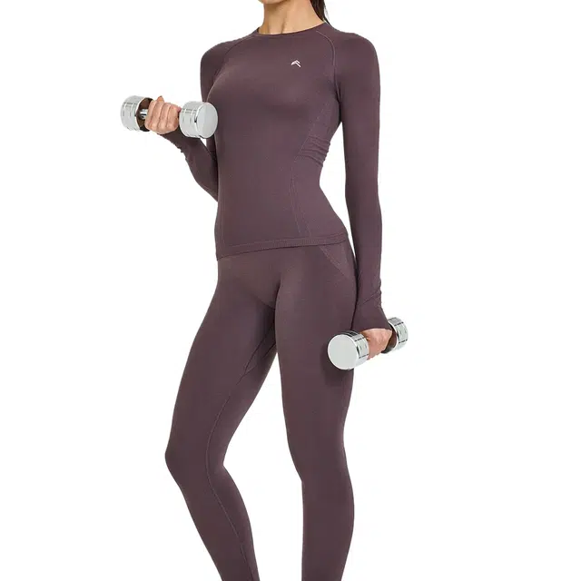 ONER ACTIVE Go To Seamless Fitted Long Sleeve Top T