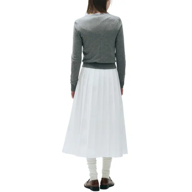MARITHE FRANCOIS GIRBAUD SS25 W ROUND NECK CARDIGAN