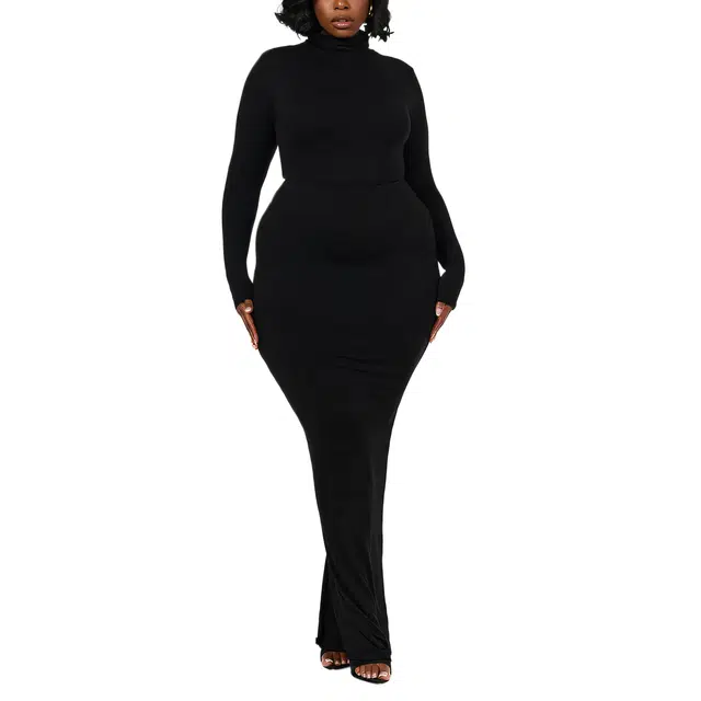 NAKED WARDROBE Maxi Skirt CURVE NW