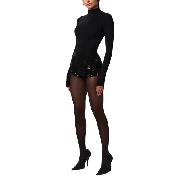 NAKED WARDROBE Crystal Hot Pants