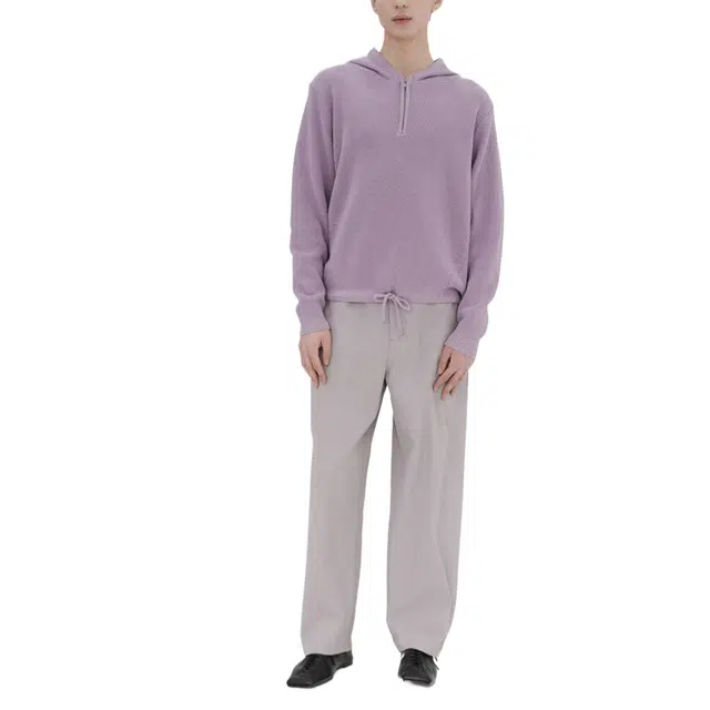 BESLOW TWIST SEAM FATIGUE PANTS LAVENDER
