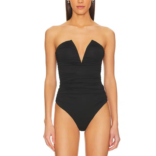 SUPERDOWN Vivienne Ruched Bodysuit