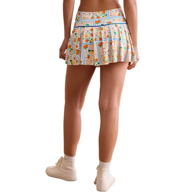 ALTAR'D STATE Getaway Postcard Patterned Skort