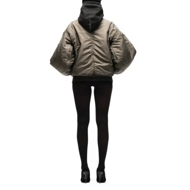 NOFAITH STUDIOS FENCING WAFFLE BOMBER JACKET